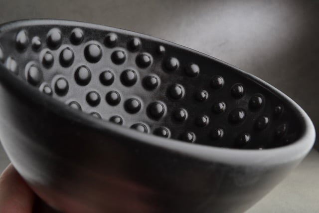 Symmetrical Pottery Dottie Shaving Bowl - Thumbnail 3