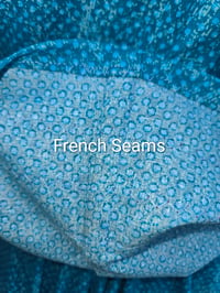 Image 4 of Native American Ribbon Skirt & Top - "Turquoise & Violet"