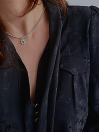 Image 5 of Thread Tennis Necklace