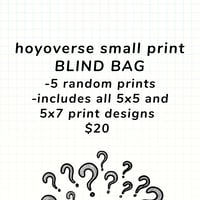 Hoyoverse Small Print Blind Bag