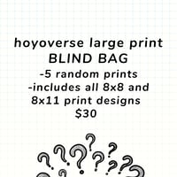 Hoyoverse Large Print Blind Bag