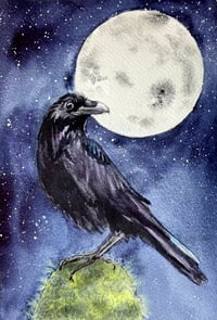 Raven and the Worm Moon