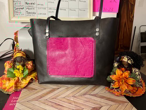 Image of Leather bag