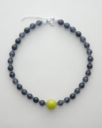 Image 1 of I’m gagged! Necklace (green jade)