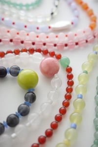 Image 2 of I’m gagged! Necklace (green jade)