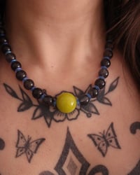 Image 3 of I’m gagged! Necklace (green jade)