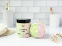 Image 2 of Strawberry Cake Whipped Sugar Scrub | Vegan Handmade Body Exfoliant