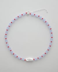 Image 1 of Souvenir necklace (lilac)