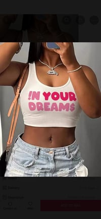 In Your Dreams Cropped Tee