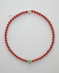 Image 1 of I’m gagged! Necklace (aventurine)