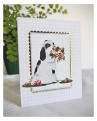 Image 3 of "Peanut Butter & Jam" : Any Occasion Blank Embossed Greeting Card