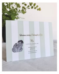 Image 4 of "BonBon & Daisy" : Any Occasion Blank Embossed Greeting Card