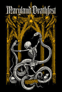 Image 2 of Maryland Deathfest XXI (2026) T-shirt Design #2 (pre-order)