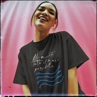 Image 2 of T-Shirt Donna G - Mi merito tutto il mare possibile  (NSL061)