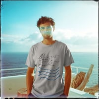 Image 2 of T-Shirt Uomo G - Mi merito tutto il mare possibile  (NSL061)