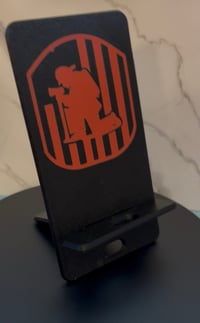 Image 8 of 📱 Custom Firefighter Cancer Awareness Phone Holders