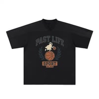 Ghost Dribble Oversized Mesh V-Neck Soccer Jersey 👻👕