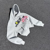 Image 3 of Grey f#ck you hoodie