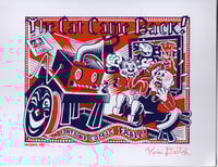 Image 1 of NEW: Kim Deitch - The Cat Came Back! Print - SIGNED