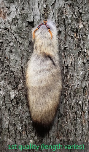 Image of Coyote Tail Keychain