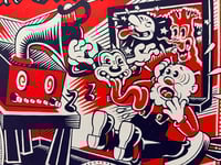 Image 2 of NEW: Kim Deitch - The Cat Came Back! Print - SIGNED