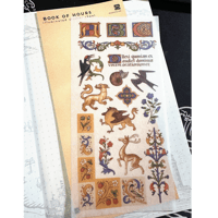 Image 1 of Book of Hours Washi Sticker Sheet
