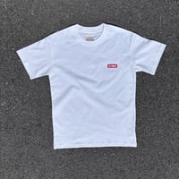 Image 2 of White logo tee shirt 