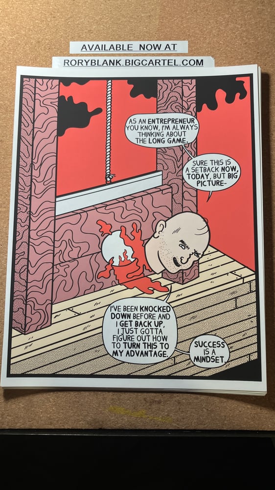 Image of decapitation 5 - guillotine print