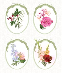 Image 3 of Floral Birth Flower Illustrations  