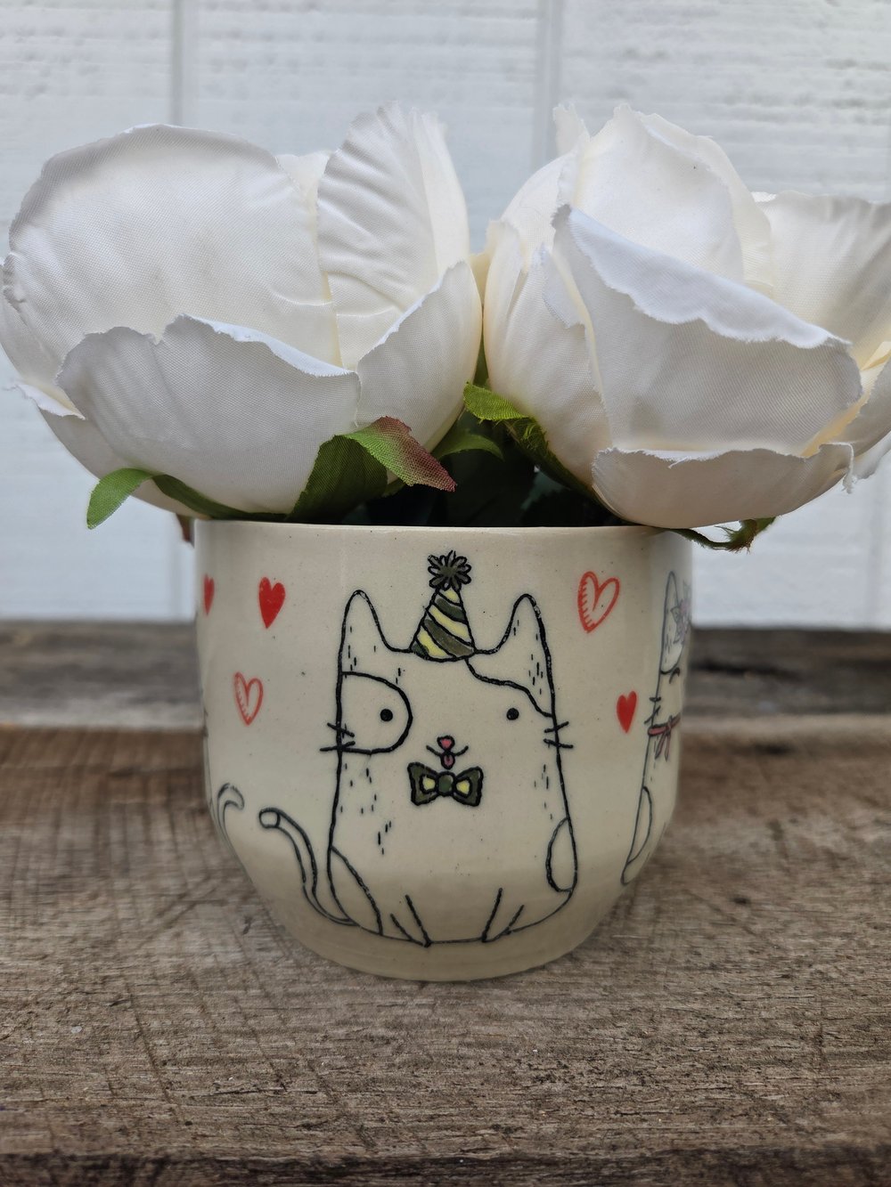 Image of Fancy cat pot
