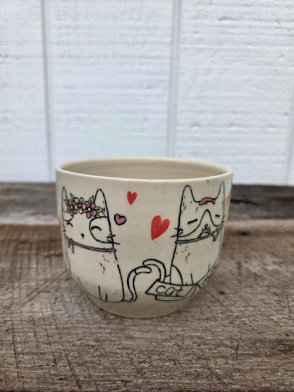 Image of Fancy cat pot