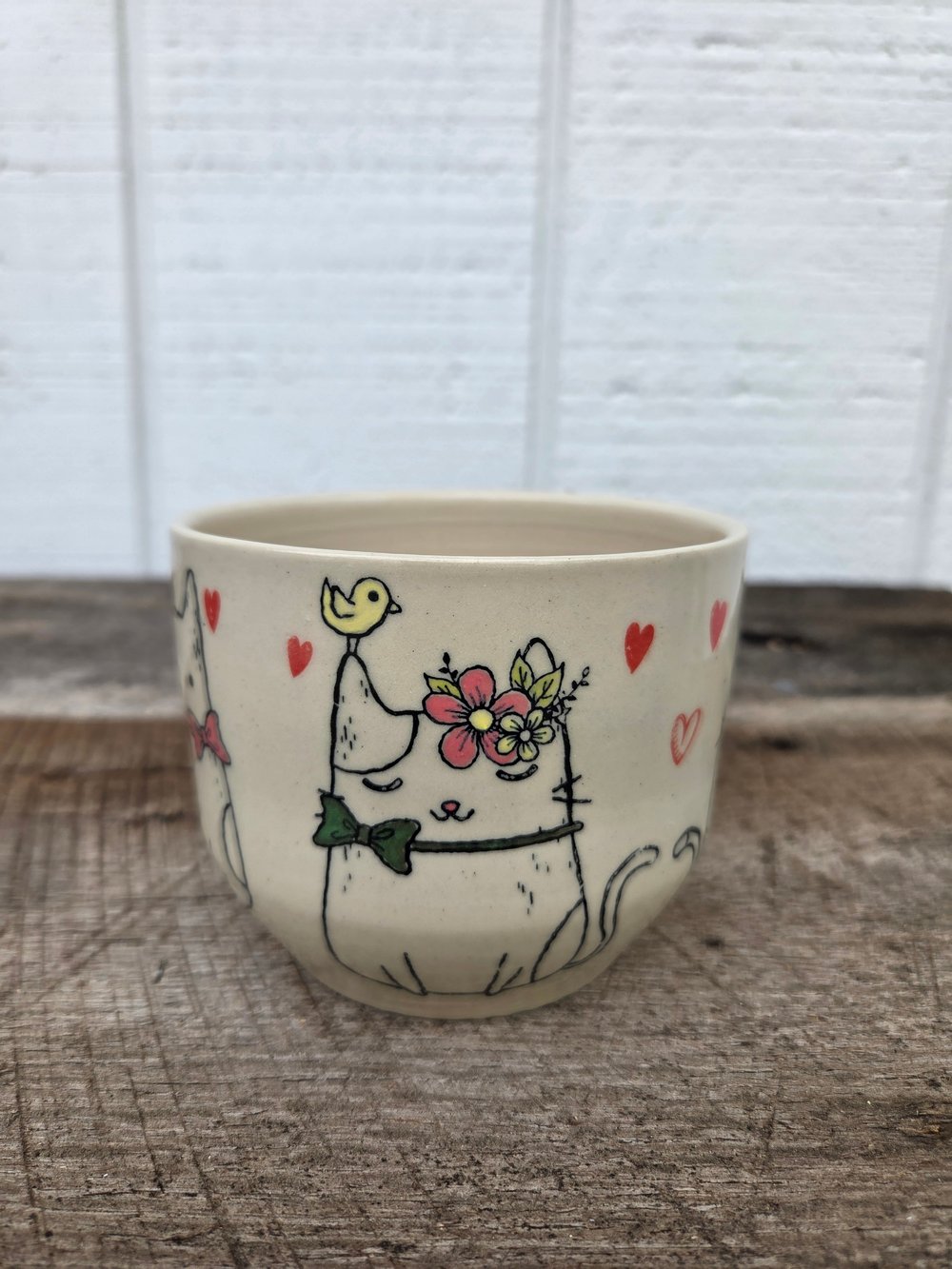 Image of Fancy cat pot