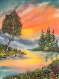 Image 1 of River of First Light - A Pennsylvania Sunrise