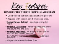Image 7 of Margarita Whipped Soap & Shave Cream | Vegan Foaming Body Wash