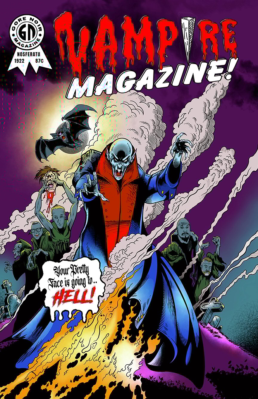 Image of Nosferatu Strange Variant Lost Boys Tribute Comic Sized Magazine