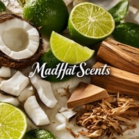 Image 1 of Limed Eau de Parfum — Fresh Lime. Milky Coconut. Mysore Sandalwood.