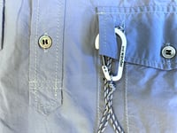 Image 4 of And Wander issey miyake cotton/nylon button down shirt, size 2 (M/L)