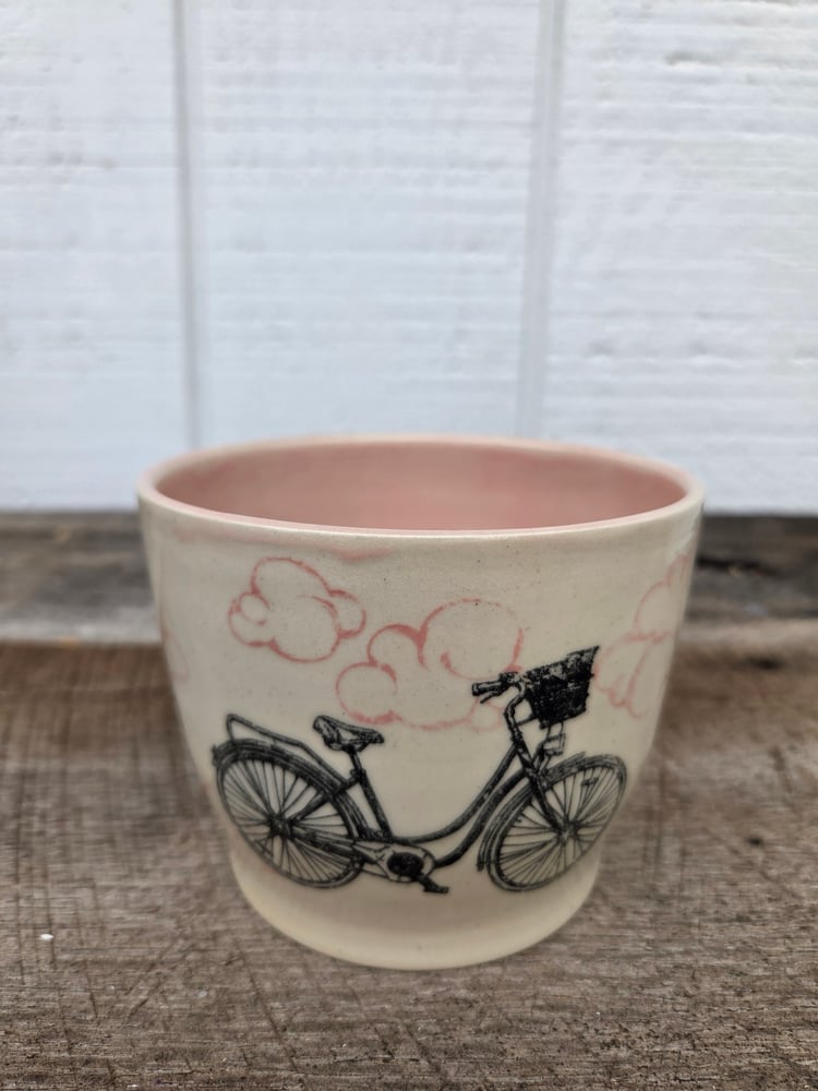 Image of Bikes in the pink clouds