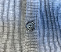 Image 5 of UES flat head jeans knit cotton cardigan, size 4 (fits L)