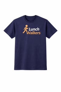 Image 2 of Lunch Walkers T-shirt front logo