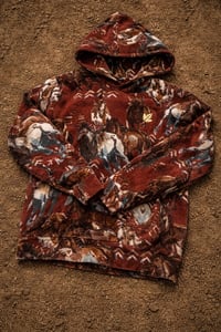 Image 3 of Ox Blood Horse Power Hoodie