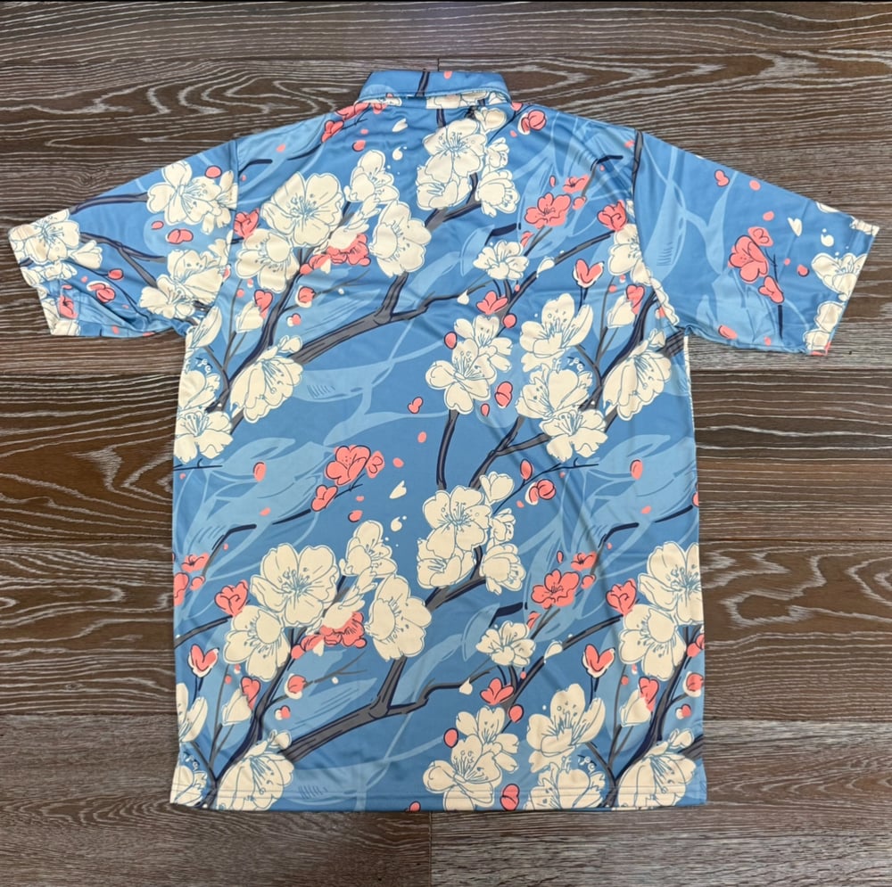 Image of SORAIRO SAKURA MEN'S DRIFIT POLO 