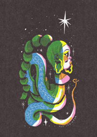 Image 1 of SNAKEPIT SCI-FI  - Art Print