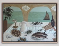 Image 1 of The Sirens Table - Lunch original artwork