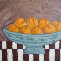 Image 3 of Apricots in Fish Bowl original artwork
