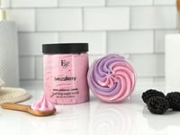 Image 4 of Snozzberry | Black Raspberry Vanilla Foaming Sugar Scrub and Whipped Soap 