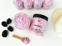 Image 2 of Snozzberry | Black Raspberry Vanilla Foaming Sugar Scrub and Whipped Soap 