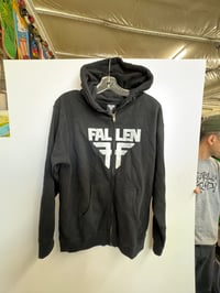 Image 2 of NOS Fallen zip hoody size Med