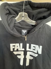 Image 3 of NOS Fallen zip hoody size Med