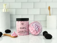 Image 3 of Snozzberry | Black Raspberry Vanilla Foaming Sugar Scrub and Whipped Soap 